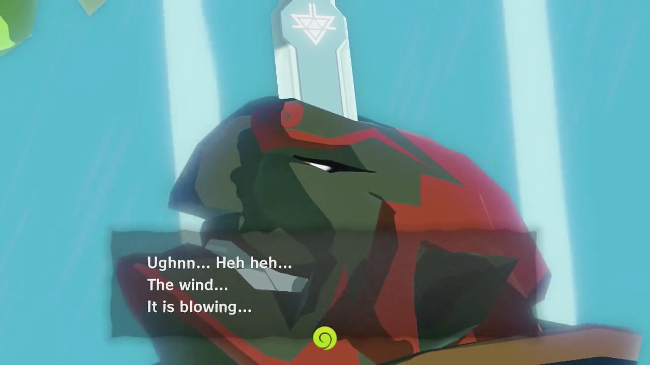 The Wind It is Blowing Legend of Zelda: the Wind Waker 